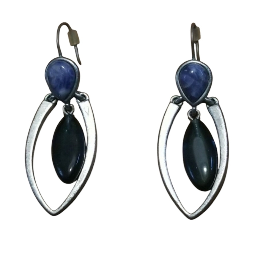 Kenneth Cole Reaction Sodalite Dangle Earrings